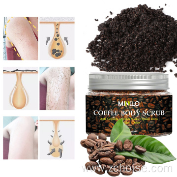 120ml natural organic coffee collagen body scrub